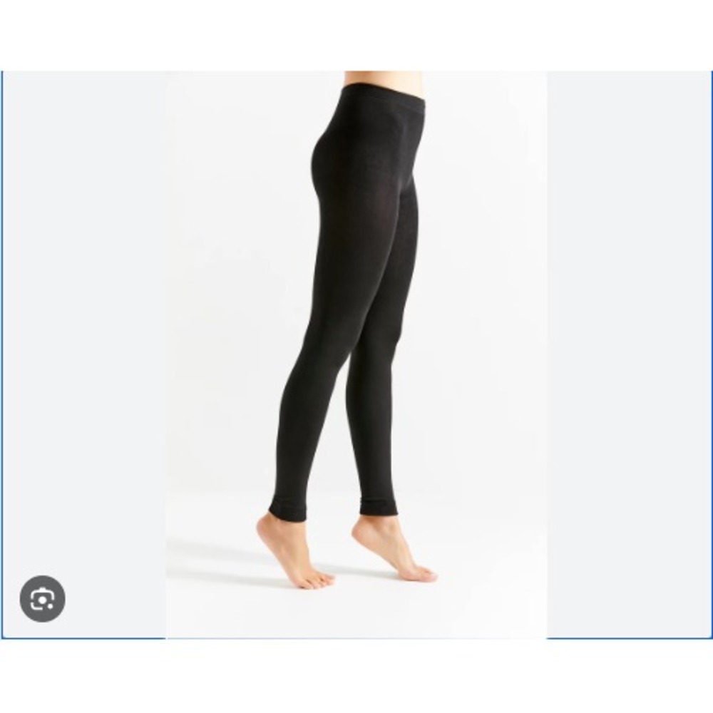 NWT‎ Out From Under Out From Under Fleece Lined Footless Tight S/M Black